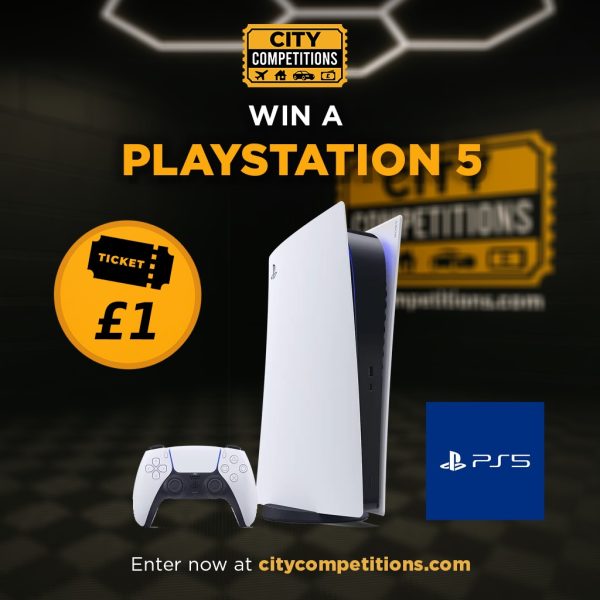 WIN PLAYSTATION 5 FOR £1!