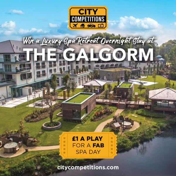 GALGORM LUXURY SPA BREAK FOR £1