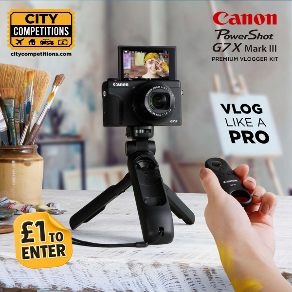 CANON POWERSHOT G7 X MK III COMPACT CAMERA VLOGGING KIT! CALLING ALL VLOGGERS AND CONTENT CREATORS!