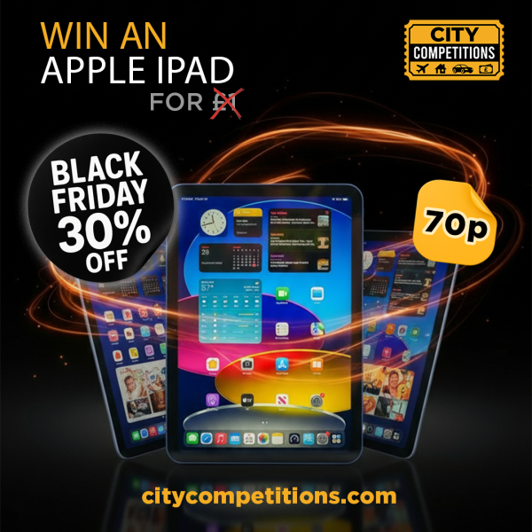 WIN AN IPAD  FOR ONLY 70P